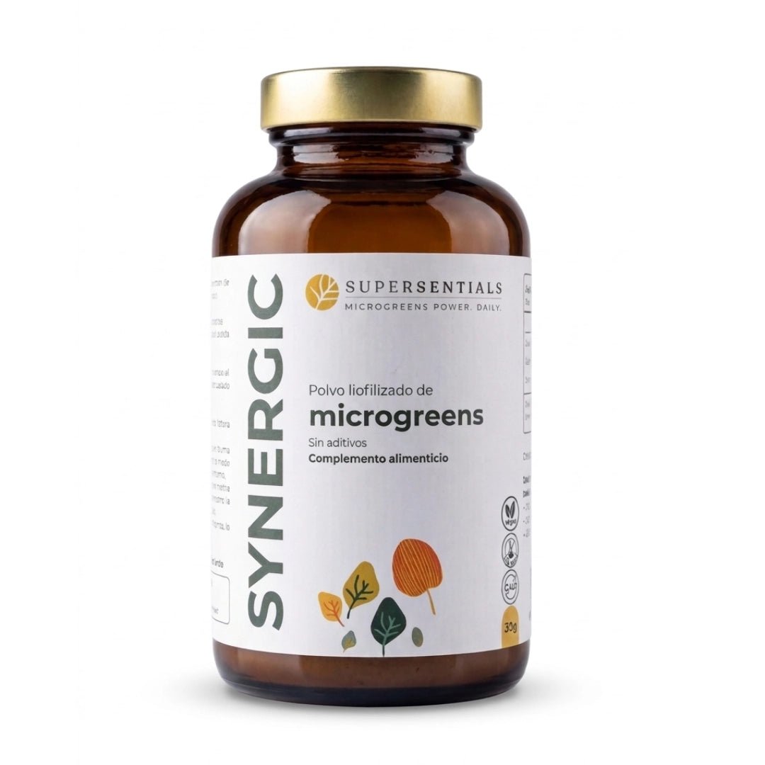 SYNERGIC — Polvo liofilizado de microgreens